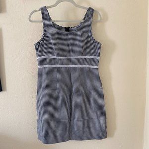 Vintage 90's gingham mini babydoll dress